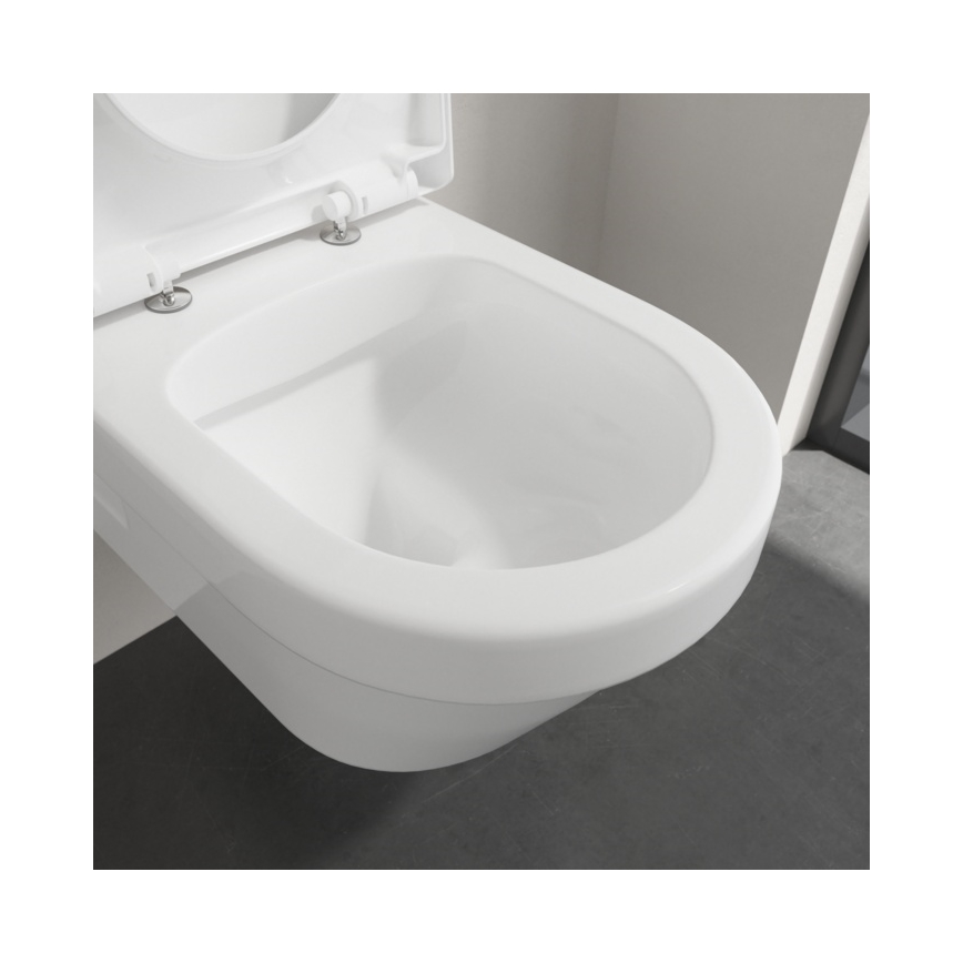 Villeroy & Boch 5684HR01 - WC sospeso con sedile SoftClose ARCHITECTURA in ceramica/bianco