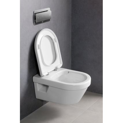 Villeroy & Boch 5684HR01 - WC sospeso con sedile SoftClose ARCHITECTURA in ceramica/bianco
