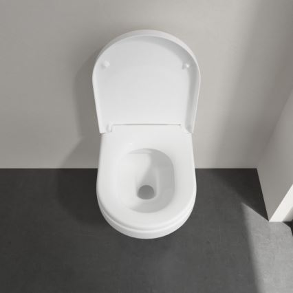 Villeroy & Boch 5684HRR1 - WC sospeso con sedile SoftClose ARCHITECTURA in ceramica/bianco