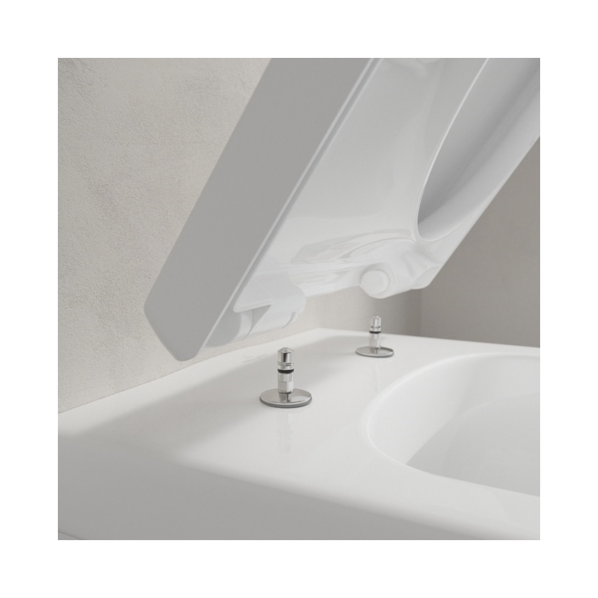 Villeroy & Boch 5684HRR1 - WC sospeso con sedile SoftClose ARCHITECTURA in ceramica/bianco