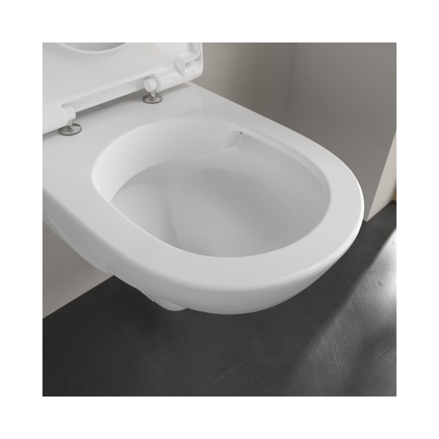 Villeroy & Boch 5688HR01 - WC sospeso con sedile SoftClose O.NOVO ceramica/bianco