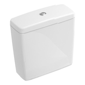 Villeroy & Boch 5760G101 - Cassetta di scarico combinata per WC O.NOVO attacco posteriore/laterale bianca