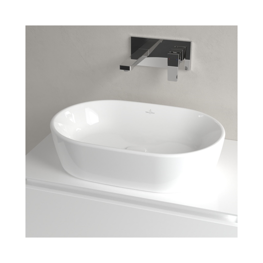 Villeroy & Boch 5A266001 - Lavabo da appoggio ARCHITECTURA 60 x 40 cm, ceramica/bianco