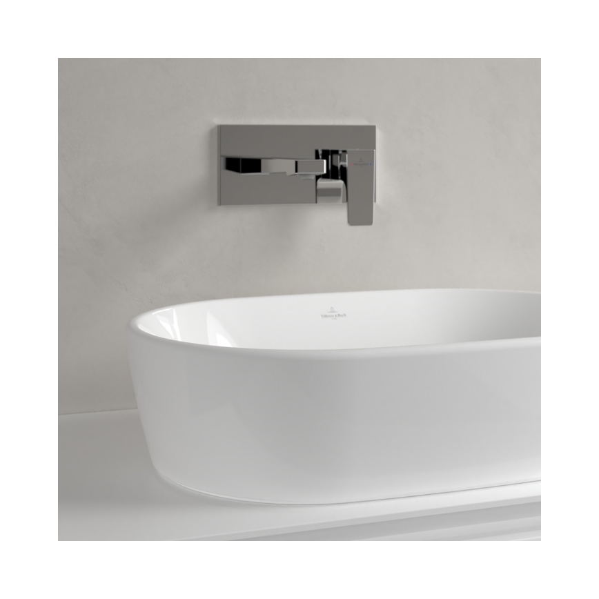 Villeroy & Boch 5A266001 - Lavabo da appoggio ARCHITECTURA 60 x 40 cm, ceramica/bianco