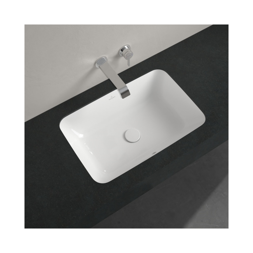 Villeroy & Boch 5A776001 - Lavabo da incasso ARCHITECTURA 57x37 ceramica/bianco