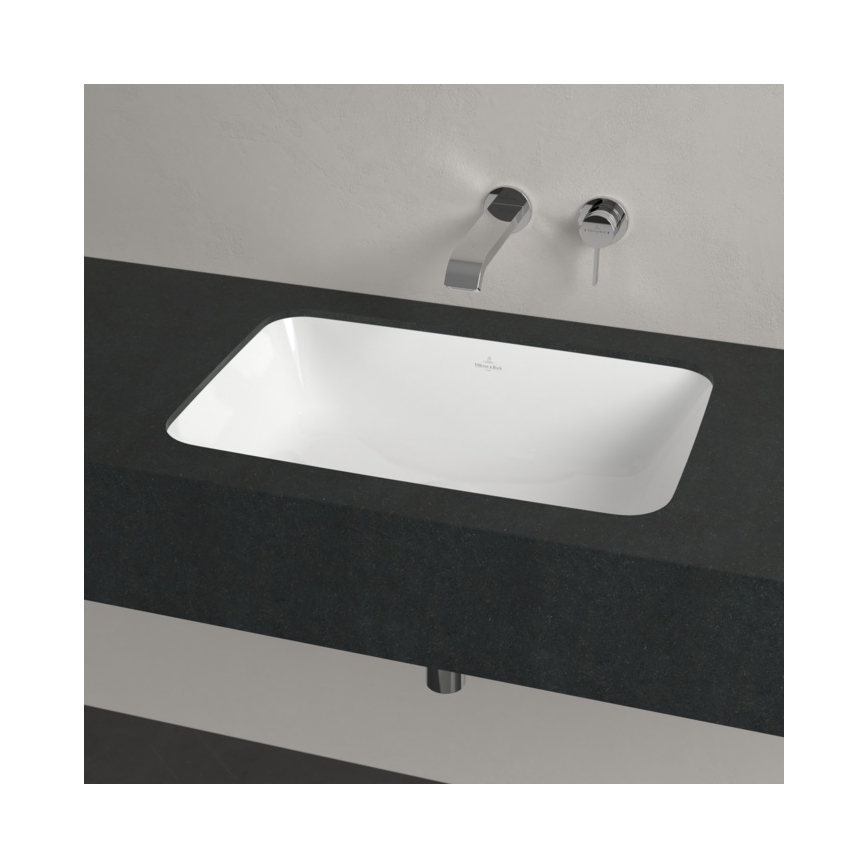 Villeroy & Boch 5A776101 - Lavabo da incasso ARCHITECTURA 57x37 cm ceramica/bianco
