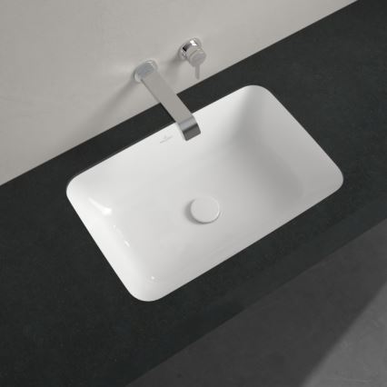 Villeroy & Boch 5A776101 - Lavabo da incasso ARCHITECTURA 57x37 cm ceramica/bianco