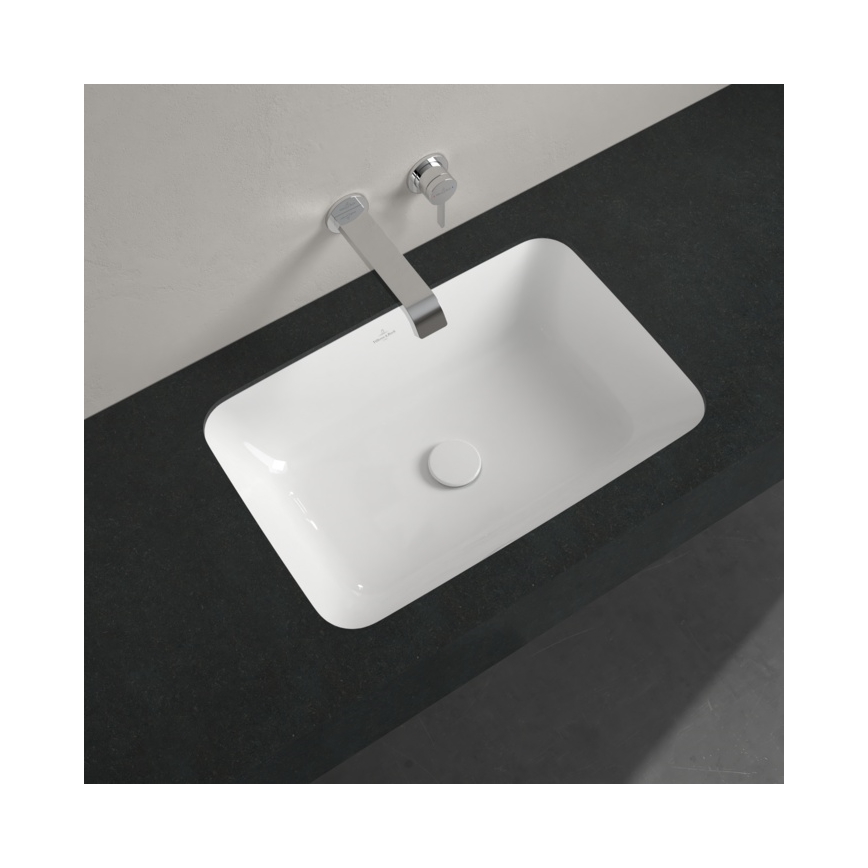Villeroy & Boch 5A776101 - Lavabo da incasso ARCHITECTURA 57x37 cm ceramica/bianco
