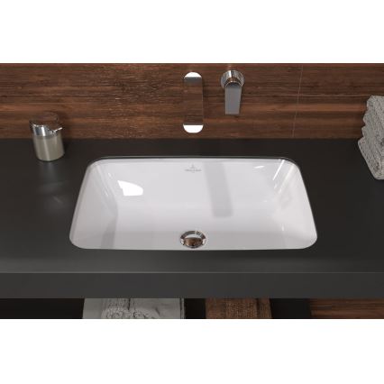 Villeroy & Boch 5A776101 - Lavabo da incasso ARCHITECTURA 57x37 cm ceramica/bianco