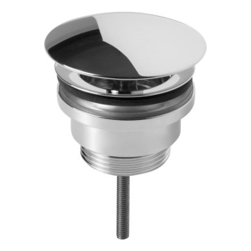 Villeroy & Boch 87989061 - Piletta di scarico per lavabo, cromo lucido