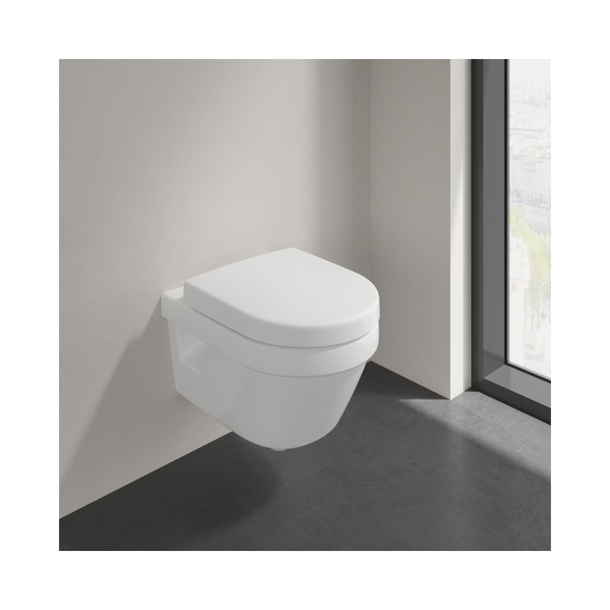 Villeroy & Boch 8M42S101 - Sedile WC SoftClose SUBWAY 3.0 bianco