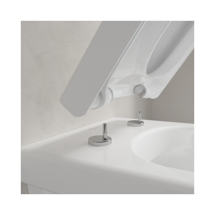 Villeroy & Boch 8M42S101 - Sedile WC SoftClose SUBWAY 3.0 bianco
