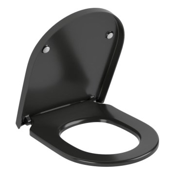 Villeroy & Boch 8M42S1R7 - Sedile WC SoftClose SUBWAY nero