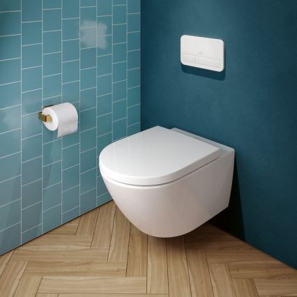 Villeroy & Boch 8M42S1T1 - Sedile per WC SoftClose SUBWAY 3.0 bianco