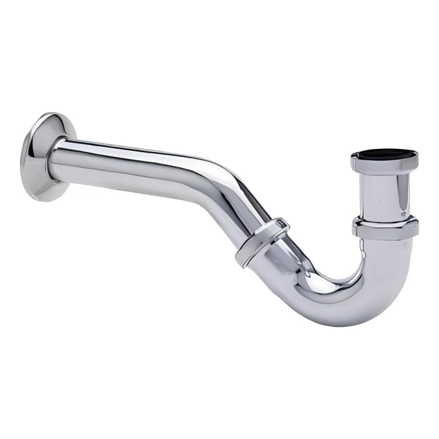 Villeroy & Boch 92087200 - Sifone per bidet cromo lucido