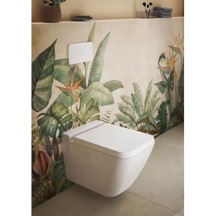 Villeroy & Boch 92249068 - Pulsante di scarico VICONNECT bianco
