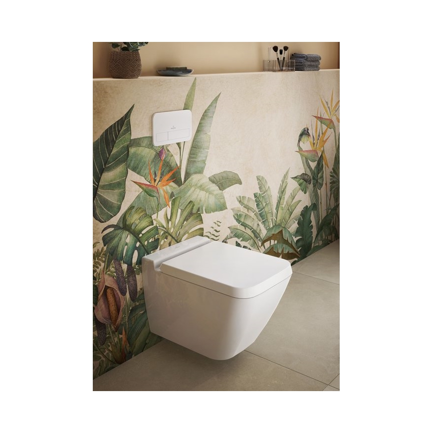 Villeroy & Boch 92249068 - Pulsante di scarico VICONNECT bianco