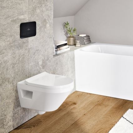 Villeroy & Boch 922490AN - Pulsante di scarico VICONNECT nero