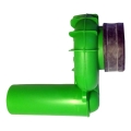 Villeroy & Boch 93260000 - Sifone per urinale, scarico posteriore, verde