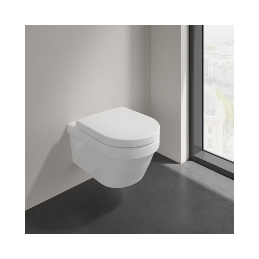 Villeroy & Boch 98M9C101 - Sedile per WC SoftClose ARCHITECTURA bianco