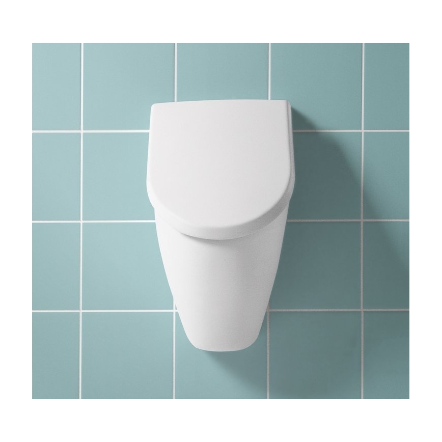 Villeroy & Boch 9956S101 - Coperchio per orinatoio SoftClose SUBWAY 2.0 bianco