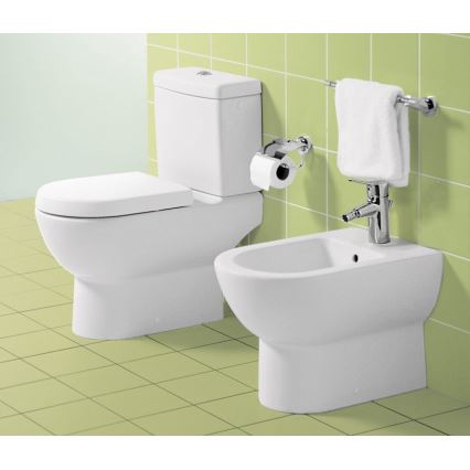 Villeroy & Boch 9M55S101 - Sedile per WC SoftClose SUBWAY bianco
