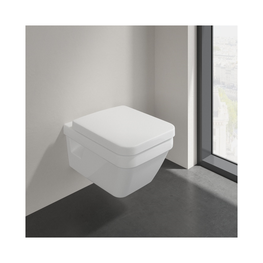 Villeroy & Boch 9M58S101 - Sedile per WC SoftClose ARCHITECTURA bianco