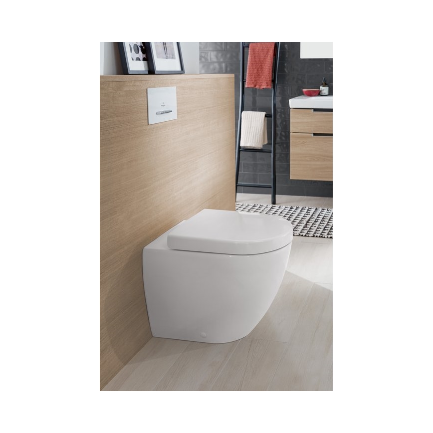 Villeroy & Boch 9M68S101 - Sedile WC SoftClose SUBWAY 2.0 bianco