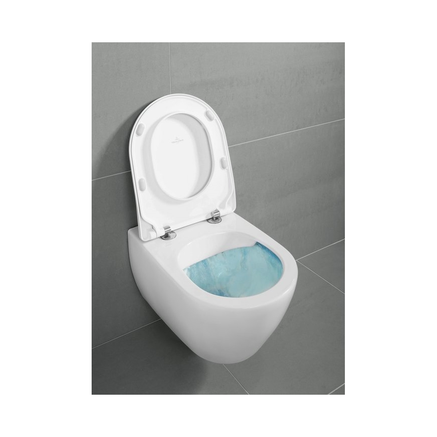 Villeroy & Boch 9M78S101 - Sedile WC SoftClose SUBWAY 2.0 bianco