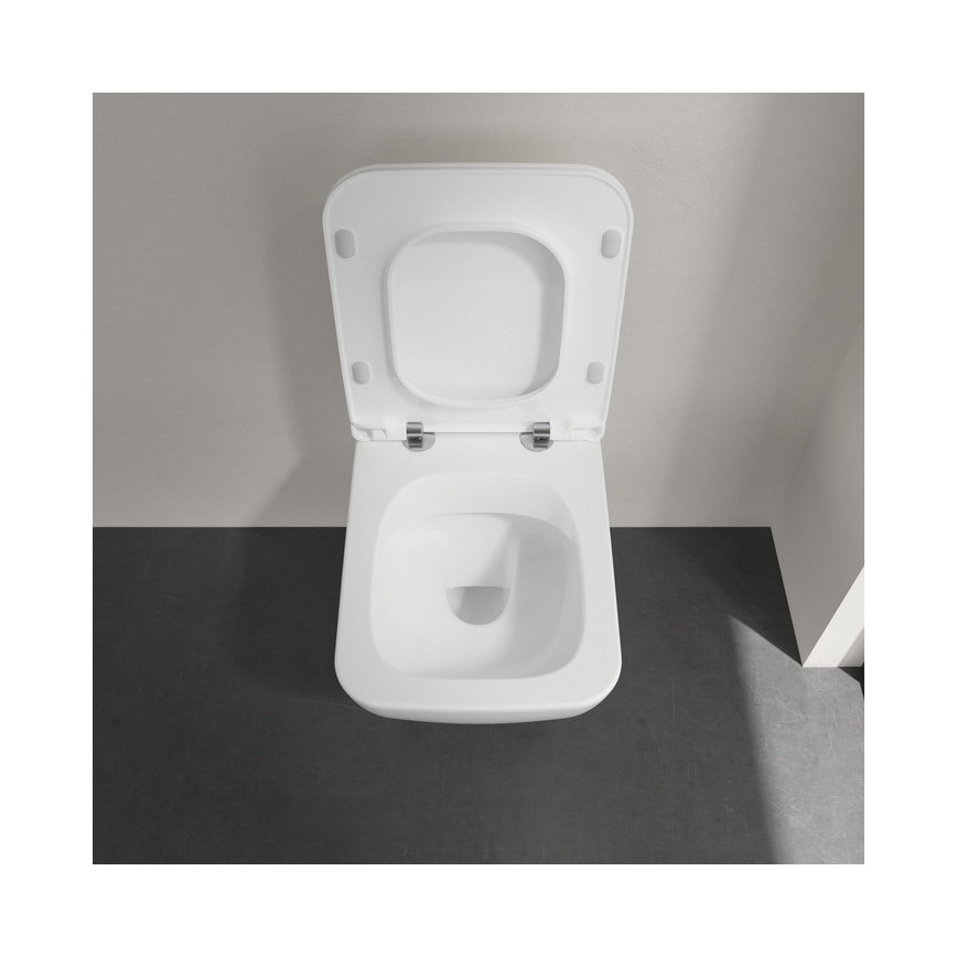 Villeroy & Boch 9M80S101 - Sedile per WC VENTICELLO con chiusura SoftClose, bianco