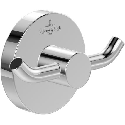 Villeroy & Boch TVA15101200061 - Gancio da parete ELEMENTS, finitura cromo lucido