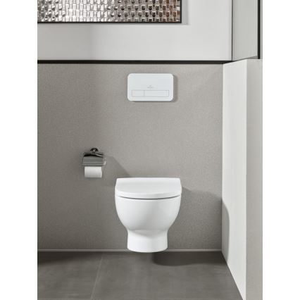 Villeroy & Boch TVA15101300061 - Porta rotolo per carta igienica ELEMENTS in cromo lucido