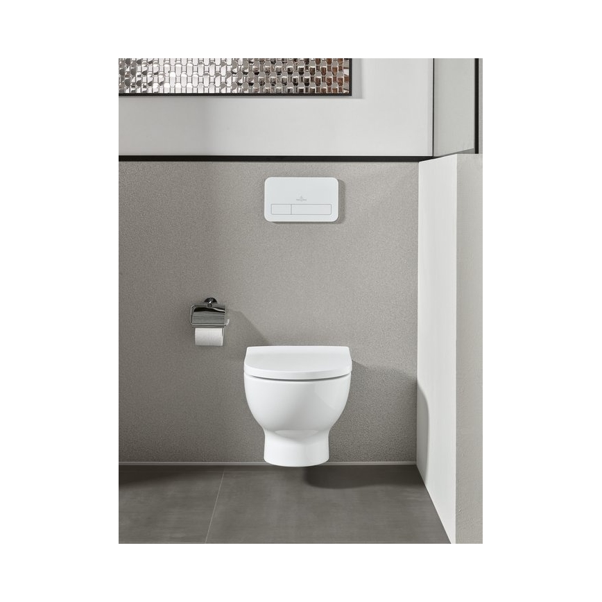 Villeroy & Boch TVA15101300061 - Porta rotolo per carta igienica ELEMENTS in cromo lucido