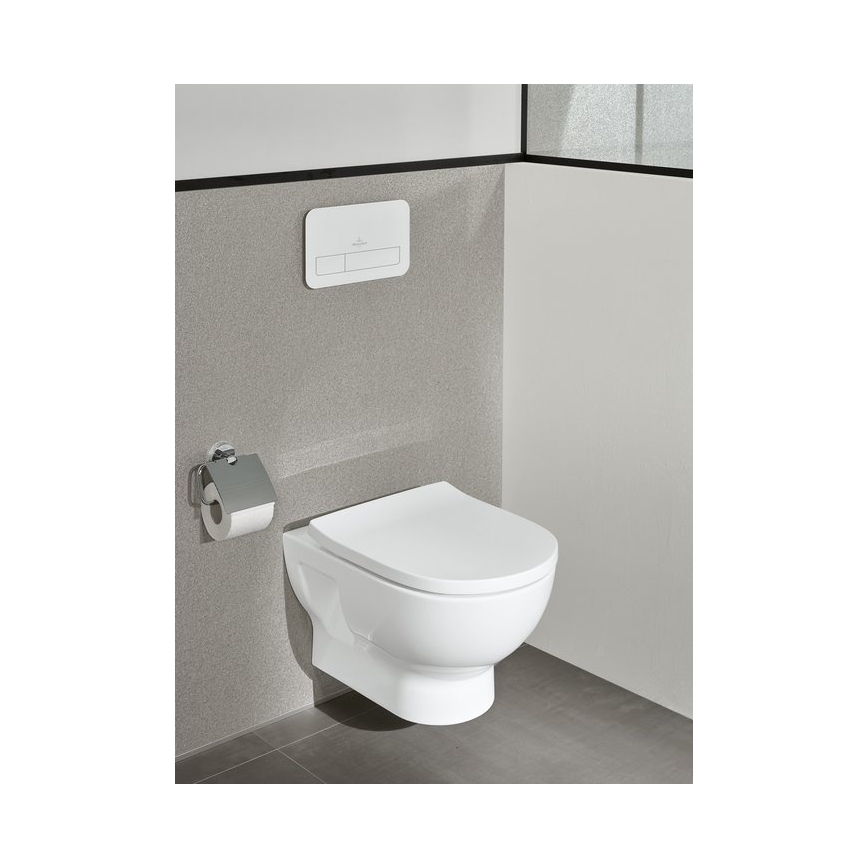 Villeroy & Boch TVA15101300061 - Porta rotolo per carta igienica ELEMENTS in cromo lucido