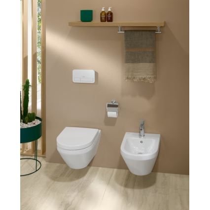 Villeroy & Boch TVA15101300061 - Porta rotolo per carta igienica ELEMENTS in cromo lucido