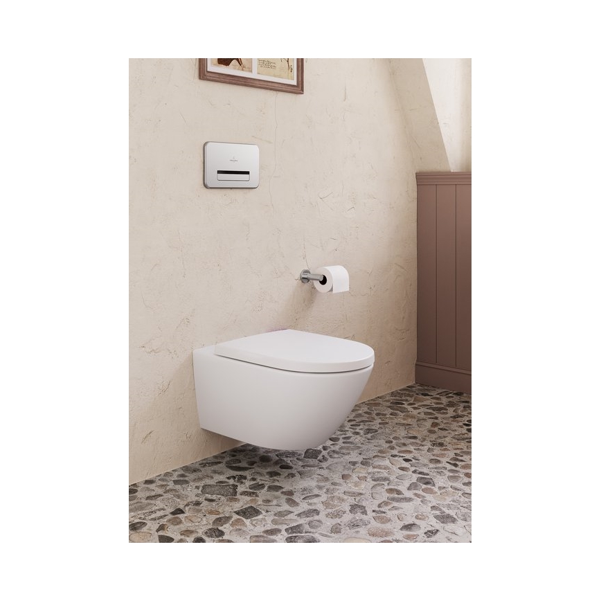 Villeroy & Boch TVA15101400061 - Porta carta igienica ELEMENTS cromo lucido