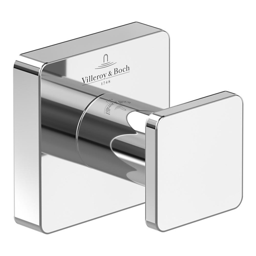 Villeroy & Boch TVA15201100061 - Gancio da parete ELEMENTS, cromo lucido