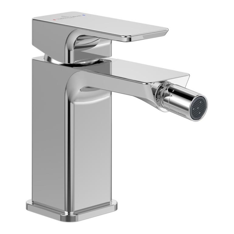 Villeroy & Boch TVB11200100061 - Miscelatore per bidet + piletta SUBWAY 3.0 cromo lucido