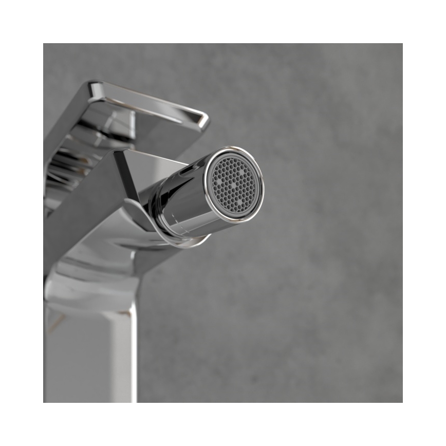 Villeroy & Boch TVB11200100061 - Miscelatore per bidet + piletta SUBWAY 3.0 cromo lucido