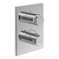 Villeroy & Boch TVD00065300061 - Miscelatore termostatico per doccia da incasso, finitura cromata lucida