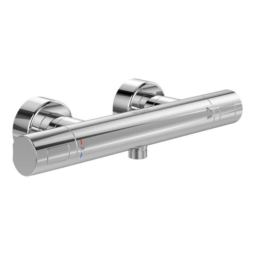 Villeroy & Boch TVS00001700061 - Miscelatore termostatico per doccia TAPS&FITINGS, finitura cromata lucida
