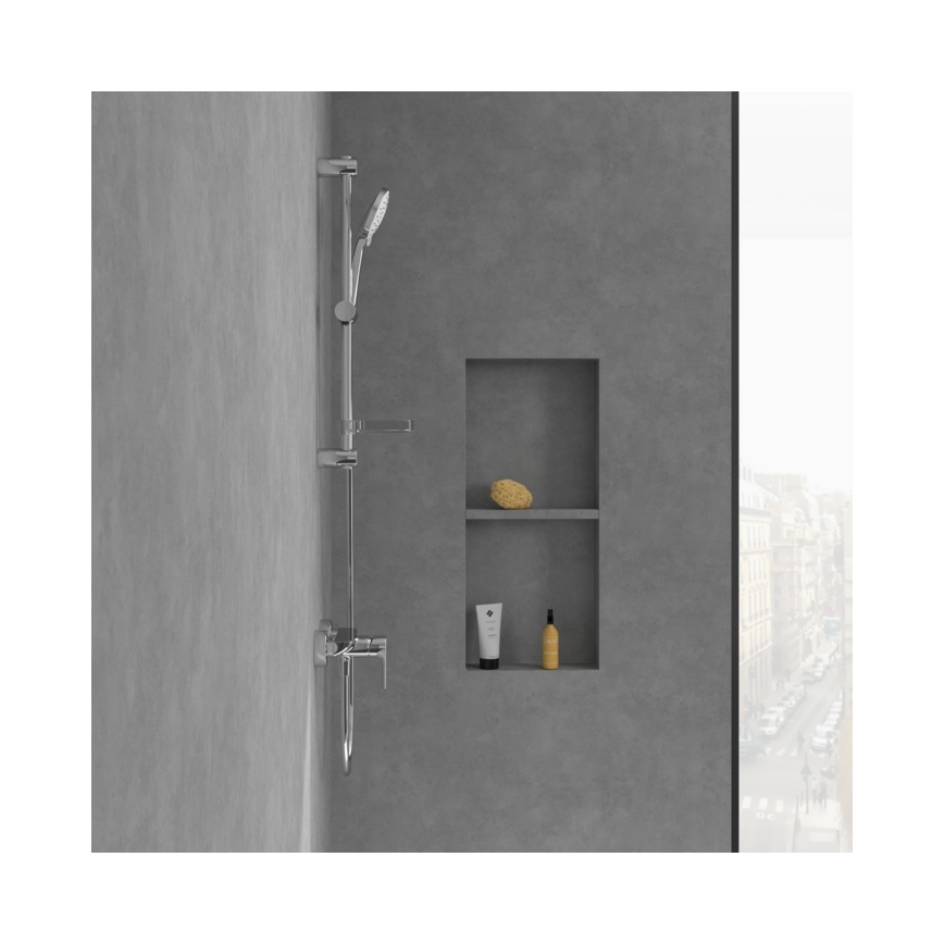 Villeroy & Boch TVS10400100061 - Miscelatore per doccia O.NOVO cromo lucido
