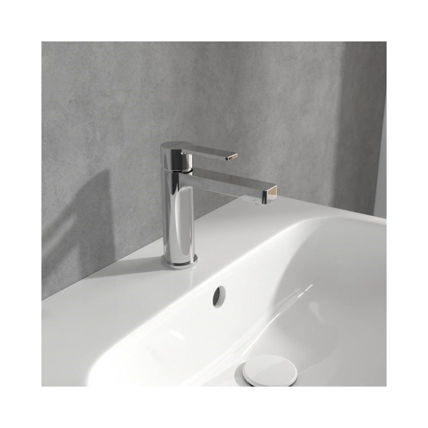 Villeroy & Boch TVW10300400161 - Miscelatore per lavabo ARCHITECTURA 16,4 cm cromo lucido