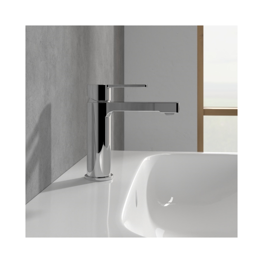 Villeroy & Boch TVW10300400161 - Miscelatore per lavabo ARCHITECTURA 16,4 cm cromo lucido