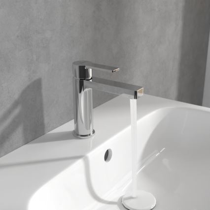 Villeroy & Boch TVW10300400161 - Miscelatore per lavabo ARCHITECTURA 16,4 cm cromo lucido