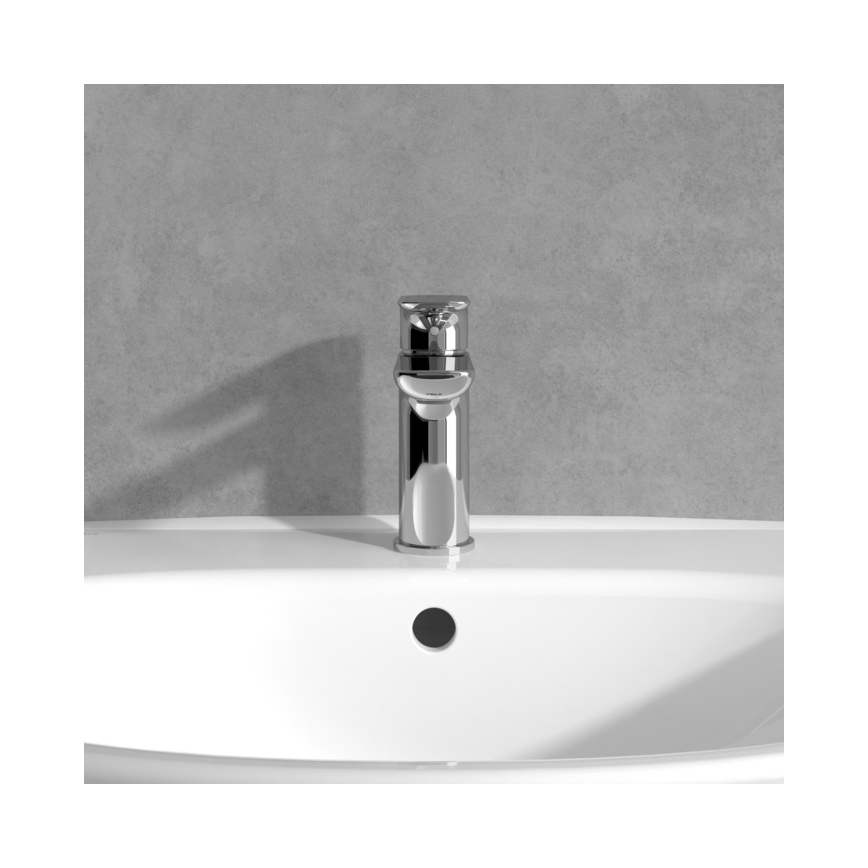 Villeroy & Boch TVW10400300161 - Miscelatore per lavabo O.NOVO 15,5 cm cromo lucido