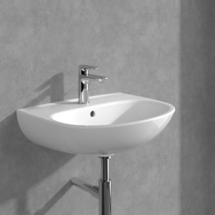 Villeroy & Boch TVW10400400161 - Miscelatore per lavabo O.NOVO 15,5 cm cromo lucido