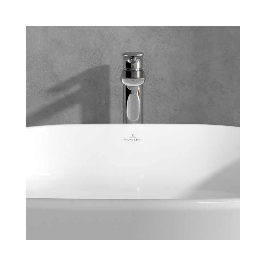 Villeroy & Boch TVW10410511061 - Miscelatore per lavabo + piletta O.NOVO 29,5 cm cromo lucido