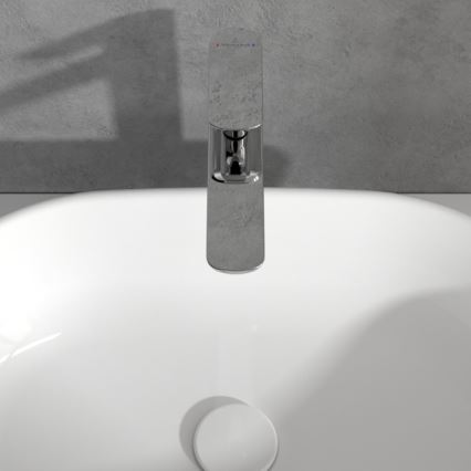 Villeroy & Boch TVW10410511061 - Miscelatore per lavabo + piletta O.NOVO 29,5 cm cromo lucido