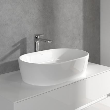 Villeroy & Boch TVW10410511061 - Miscelatore per lavabo + piletta O.NOVO 29,5 cm cromo lucido